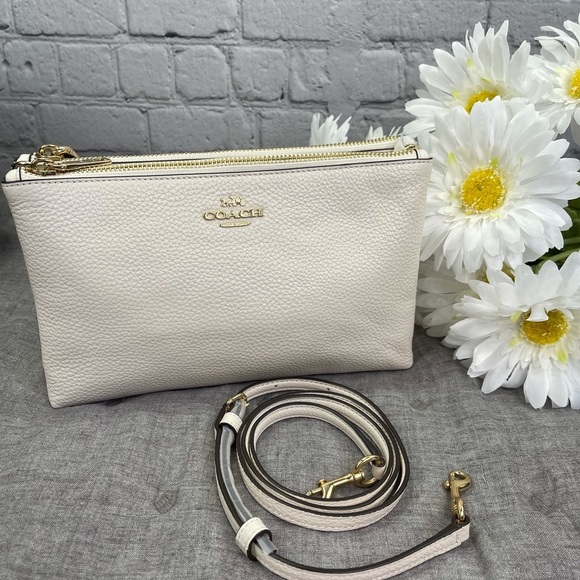 Coach Bags Coach Signature Lyla Double Gusset Crossbody Bag Poshmark